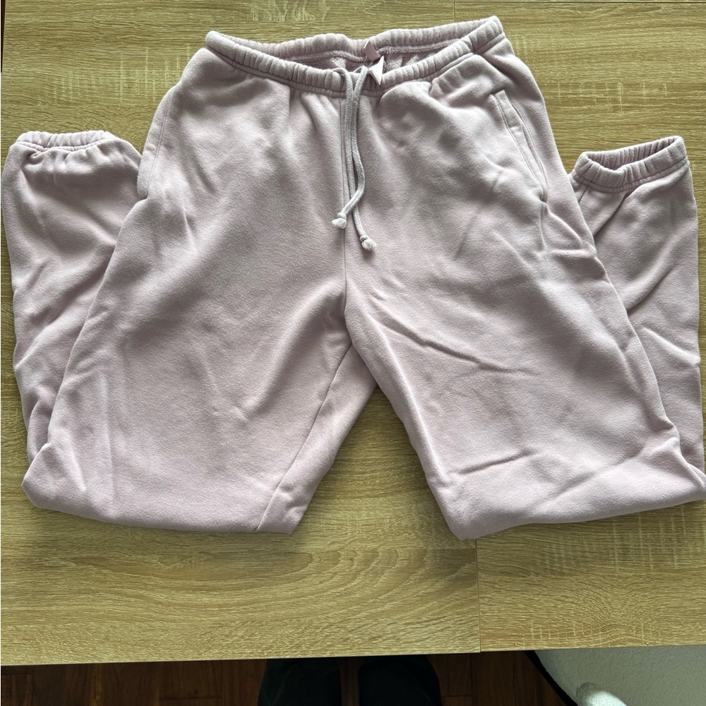 SKIMS pink sweats